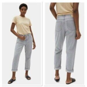 Everlane The Summer Jean Ash Gray Boyfriend High Rise NWT 29